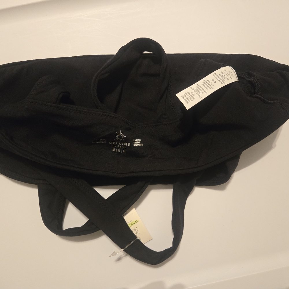 NWT Aerie Offline Real Me Xtra Square Sports Bra Medium - Picture 4 of 4